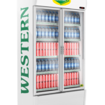 Western Double Door Visi Cooler (800 Liters, 10 Shelves)
