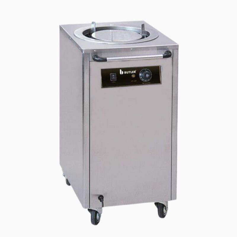 plate warming cart