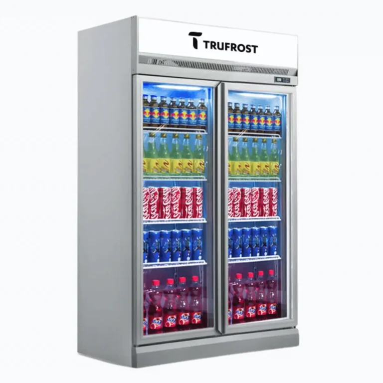 trufrost upright visi cooler side view vc 1250 premia